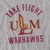 University of Louisiana Monroe Official Redhawks Logo Adult T Shirt, Athletic Heather - image 2 of 4