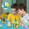 PICASSO-TILES 150 PC 3-in-1  Aquarium, Safari, and Metro Theme Magnetic Tiles, Building Blocks, STEM Toys for Kids 3+ - 2 of 4