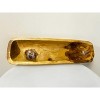 Essential Decor & Beyond Natural Teak Wooden Decorative Bowl - 2 of 4