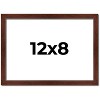 PosterPalooza | Photo Size Classic Modern Brown Frame - UV Acrylic, Foam Board Backing, Hanging Hardware - 2 of 4
