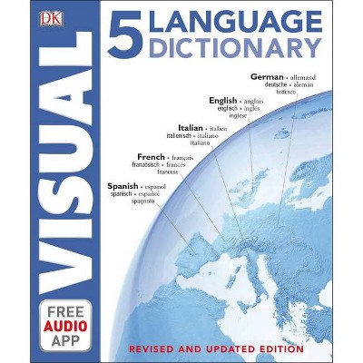 5 Language Visual Dictionary - by  DK (Paperback)