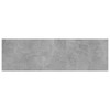 vidaXL Bookshelf Boards 8 pcs Concrete Gray 39.4"x11.8"x0.6" Engineered Wood - 4 of 4