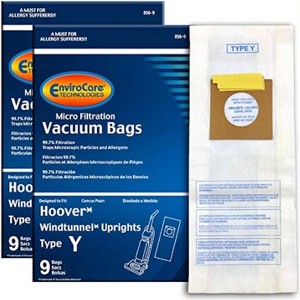 Hoover Windtunnel Upright Type Y Micro Filtration Vacuum Cleaner Dust Bags 18 pack - 1 of 4