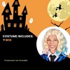 Angels Costumes Gothic Girls Friend Blonde Adult Costume Wig - 4 of 4