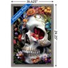 Trends International r3darch0n - Bloom of the Departed Skull Framed Wall Poster Prints - 3 of 4