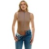Derek Heart Juniors Sleeveless Bodysuit with Front Zipper - 3 of 4