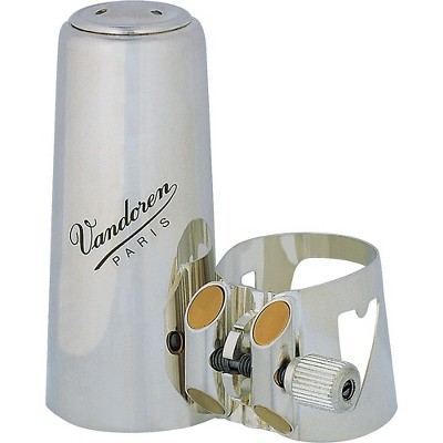 Vandoren OPTIMUM Clarinet Ligatures Bass Clarinet with Silver Plated Cap