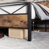 Whizmax King/Queen/Full Size Bed Frame with Wood Headboard, Metal Platform Bed Frame Heavy Duty, Sturdy Steel Slat Support, No Box Spring Needed - 3 of 4
