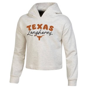 NCAA Texas Longhorns Girls' Hooded Sweatshirt - 1 of 3