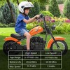 Kids Ride On Motorcycle Car, 24V Electric Dirt Bike with 2 Speed, Powered Riding ons with LED Headlight, Off-Road Dirt Bike for Boys Girls 8-12 - 4 of 4