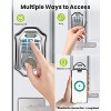 ZACHVO Keyless-Entry Smartphone Bluetooth Deadbolt Smart Lock with Touch Keypad, Auto-Lock, IP54 Waterproof, Satin Nickel - 2 of 4