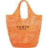 FATMOON Straw Mesh Tote Bag for Women Mesh Hollow Woven Beach Bag Large Travel Shoulder Handbags Hobo Bag - 2 of 4
