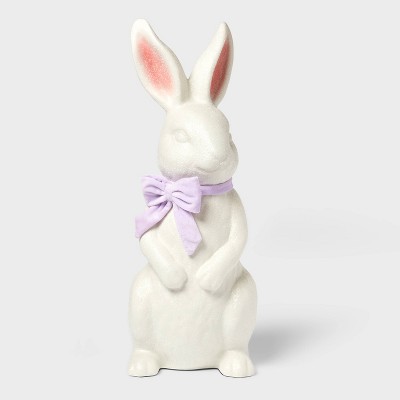 Large Glitter Easter Bunny White - Spritz™