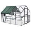 Outdoor Cat Enclosure with Waterproof Roof ¨C Extra Large Walk-In Catio for Multiple Pets, Includes Platforms, Resting Boxes, and Bridges - 2 of 4