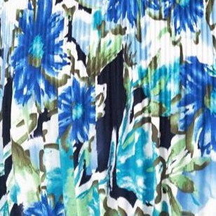 navy watercolor floral