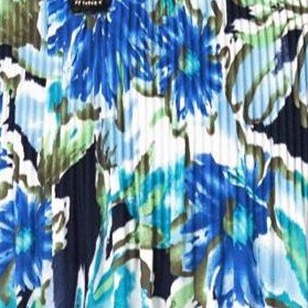 navy watercolor floral