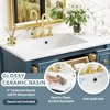 Bella Depot 30'' Bathroom Vanity with Ceramic Sink Combo 5 Drawers - 4 of 4