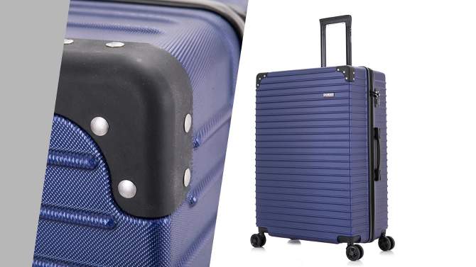 DUKAP Tour Lightweight Hardside Large Checked Spinner Suitcase, 2 of 10, play video