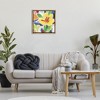 Stupell Industries Bright Yellow Buttercup Blooms Black Framed Floater Canvas Wall Art - 2 of 4