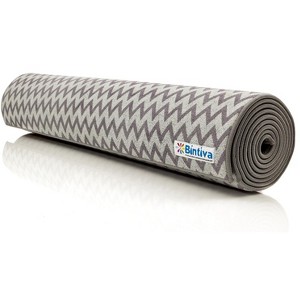 Bintiva Chevron Style Yoga Towel Hybrid Mat - 1 of 4