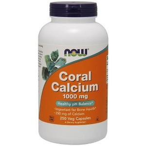 Coral Calcium - 1000mg by Now Foods  -  250 VegCap - 1 of 3