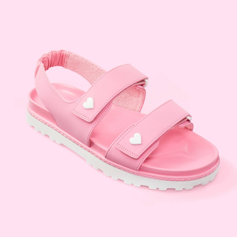 Size 8 Women's Two Strap Sport Sandals - Stoney Clover Lane x Target Pink 8