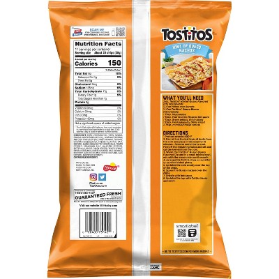 Tostitos Tortilla Chips Hint of Queso Bite Size Rounds - 11oz