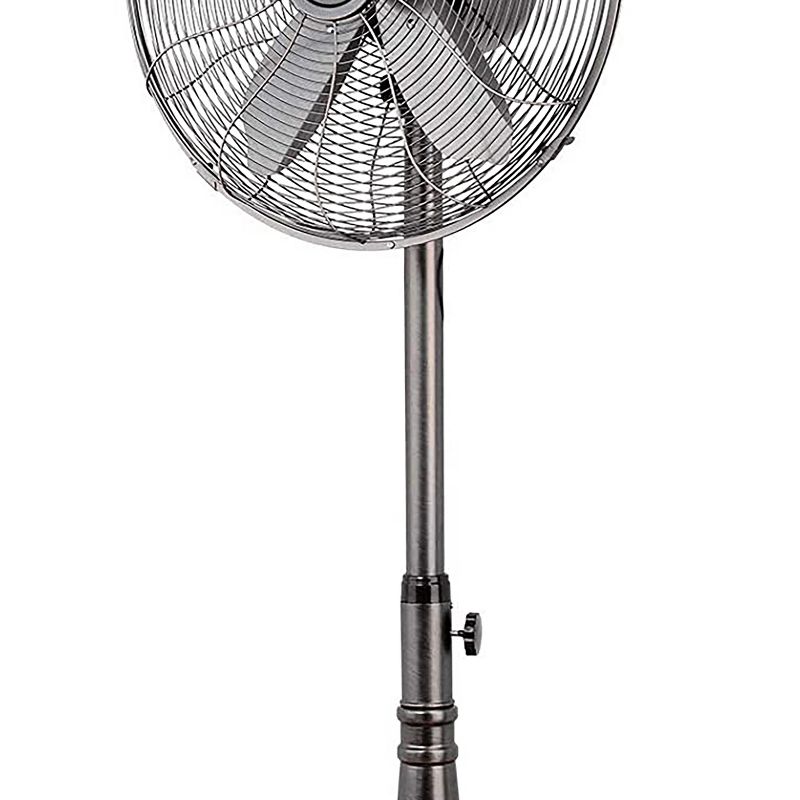 Optimus 16 Inch Retro Oscillating Stand Fan with Oil Rubbed Bronze Finish, 2 of 4