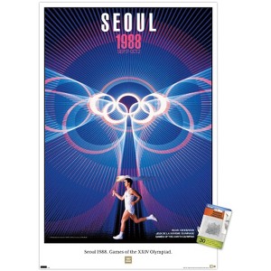 Trends International Team USA - Seoul 1988. Games of the XXIV Olympiad. Unframed Wall Poster Prints - 1 of 4
