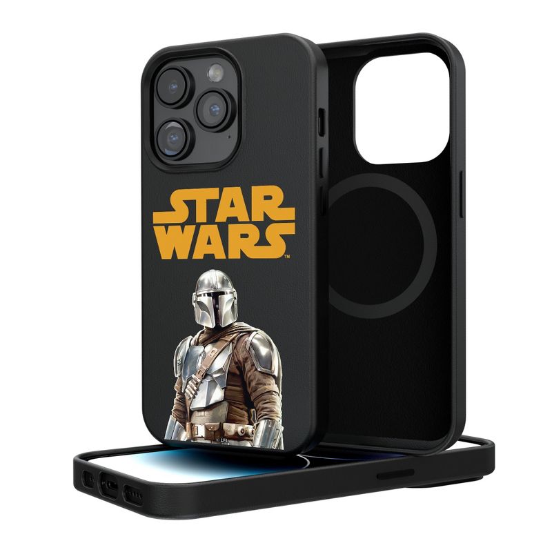 Keyscaper Star Wars: The Mandalorian Din Djarin Color Block Magnetic Phone Case, 1 of 8