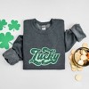 Simply Sage Market Women's Graphic Sweatshirt Lucky Retro Rough - 3 of 3