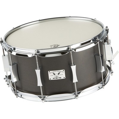 Pork Pie Little Squealer Birch / Mahogany Snare Drum 14 x 7 in. Black Satin