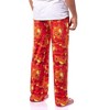 Seven Times Six Pokemon Mens Charmander AOP Fire Type Sleep Bottom Lounge Pajama Pants Red - image 4 of 4