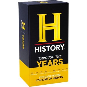 HISTORY Channel Through the Years - General Knowledge Super Trivia Chronology Timeline, Party Card Game for Adults, Family, Tweens & Teens in the - 1 of 4