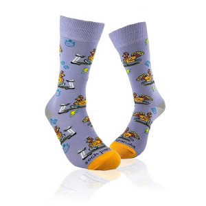 Running Turkey Socks from the Sock Panda (Men's, Women's or Tween Sizes) - Turkey Trot - 1 of 4