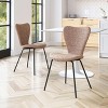 Zuo Tollo Dining Chair (Set of 2) Brown - 2 of 4