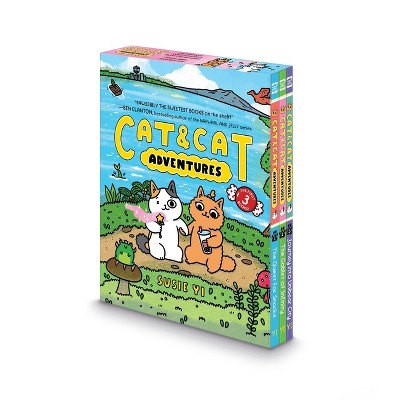 Cat & Cat Adventures 3-Book Box Set - by  Susie Yi (Paperback)