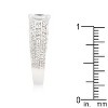Slickblue Sparkling Women’s Cubic Zirconia Bridal Ring Princess Cut Engagement Jewelry 1.4 ct, Size 5-10 - 4 of 4