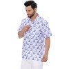 HAPPY BAY Men's Hawaiian Shirt Fashion Button Down Short Sleeves Holidays Aloha Party Casual Tops Summer Beaches Shirts for Men - 4 of 4
