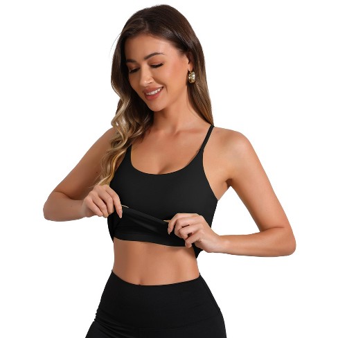 INSPIRE CHIC Women's Built-in Bra Padded Workout Basic Invisible Camisoles - image 1 of 4