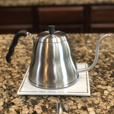 Kook Gooseneck Pour Over Kettle, Stainless Steel, 27 Oz : Target