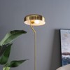 TiramisuBest Modern Floor Lamps in Various Colors and Styles with Shades 110~120v Metal/Wood Frame for Living Rooms and Bedrooms - 3 of 4