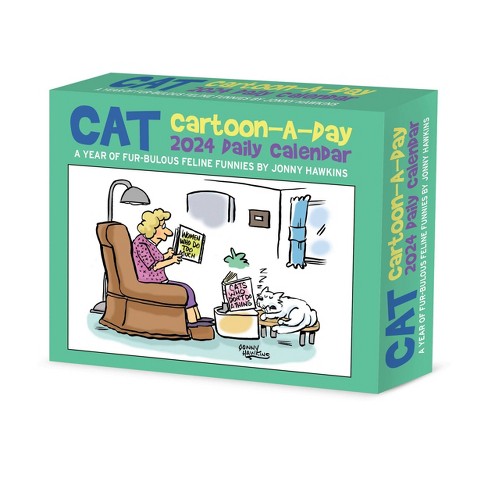 2024 Page a Day Desk Calendar - Bad Cat