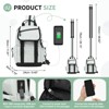 Unique Bargains Lightweight Waterpoof Convertible Sling Bag with USB Charge Port - 3 of 4