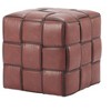 Ottoman 18.1"H Brown – Faux Leather 100% Polyurethane Seat with MDF Frame , Modern Indoor Accent By Zuo Modern - 4 of 4