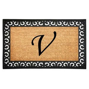Calloway Mills 104131830A Gabriel Monogram Doormat 18 In. x 30 In. - 1 of 1