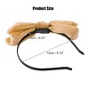 Unique Bargains Women's Fashion Satin Bow Knot Headband 0.31 Inch Wide 1 Pc - 4 of 4