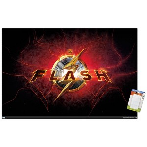 Trends International DC Comics Movie The Flash - Logo Unframed Wall Poster Prints - 1 of 4