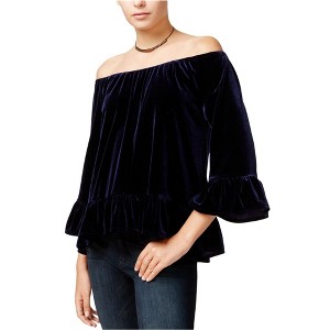 Sanctuary Clothing Womens Julia Velvet Pullover Blouse - 1 of 1