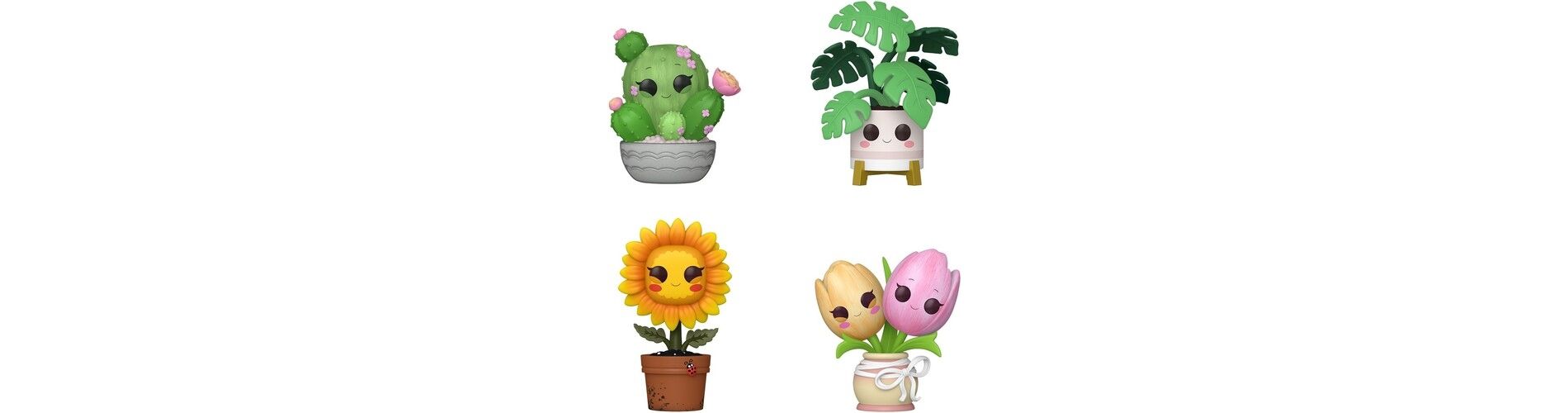 Funko - Funko POP! Plants: Flora 4-Pack